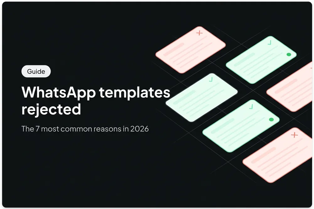 WhatsApp templates rejected: 7 errors Meta sees