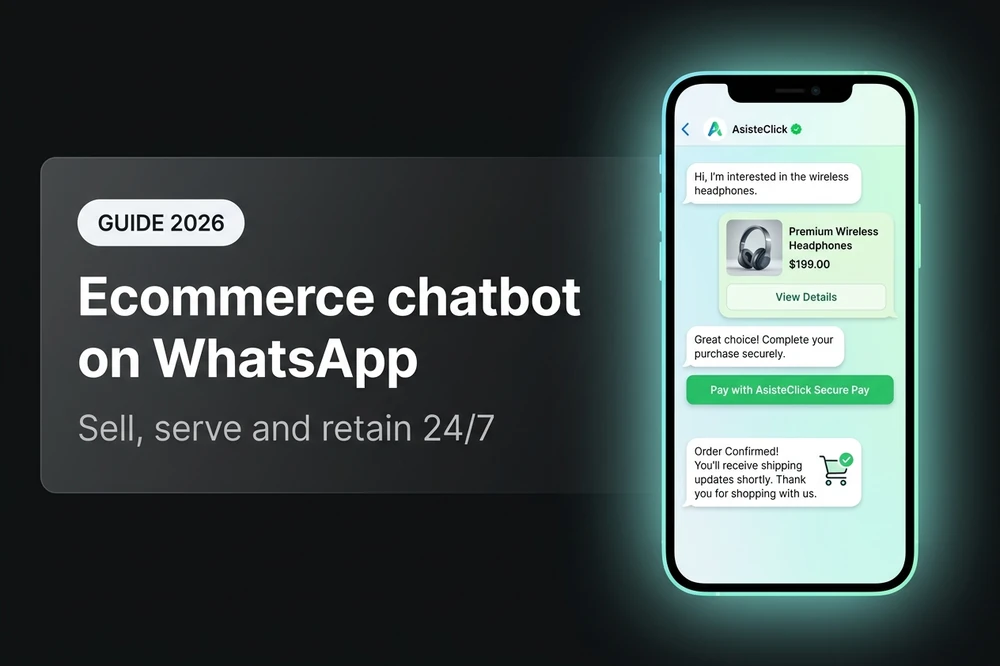 Ecommerce chatbot on WhatsApp: 2026 guide