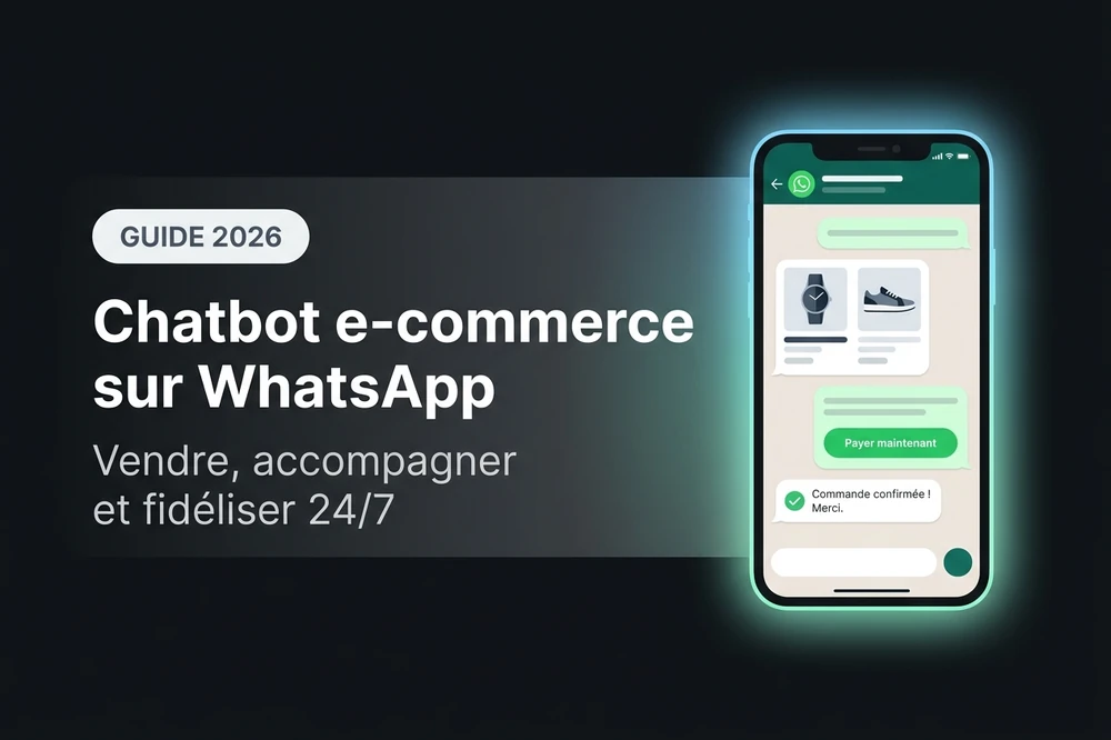 Chatbot e-commerce sur WhatsApp : guide 2026