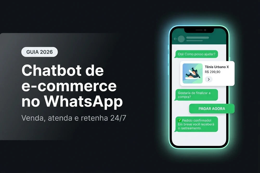 Chatbot de e-commerce no WhatsApp: guia 2026