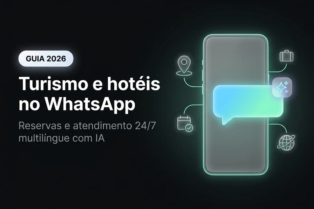Chatbot de turismo e hotéis no WhatsApp: guia 2026