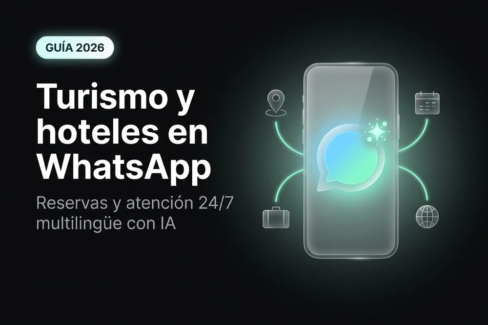 Chatbot para turismo y hoteles en WhatsApp: guía 2026
