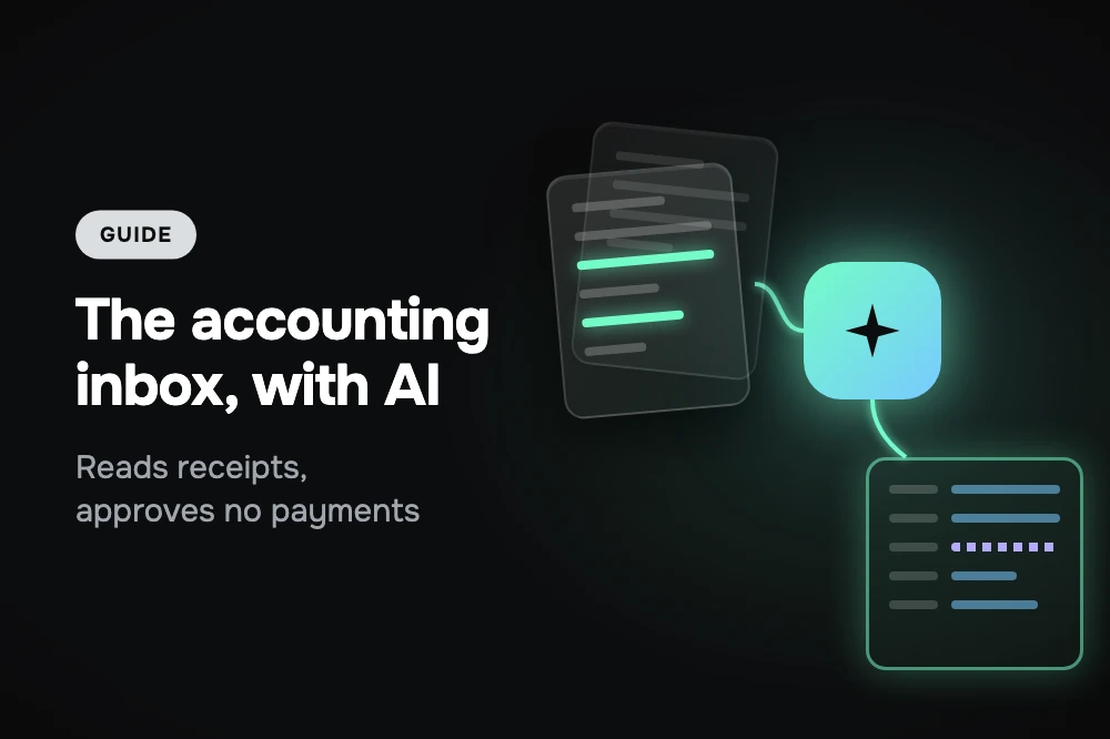Invoices and receipts by email: AI that reads, never pays