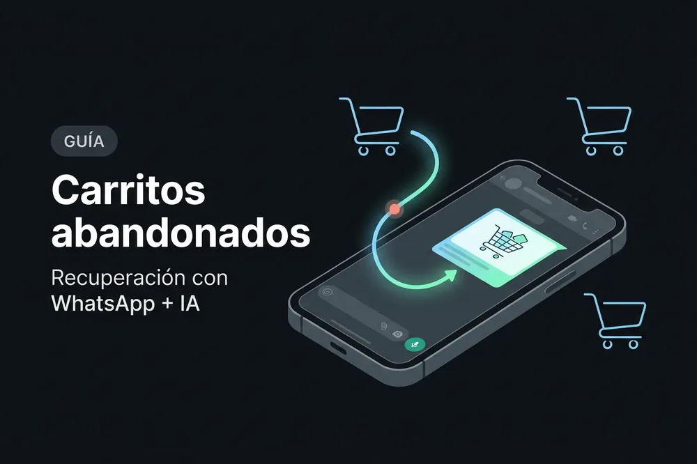 Recuperar carritos abandonados por WhatsApp con IA