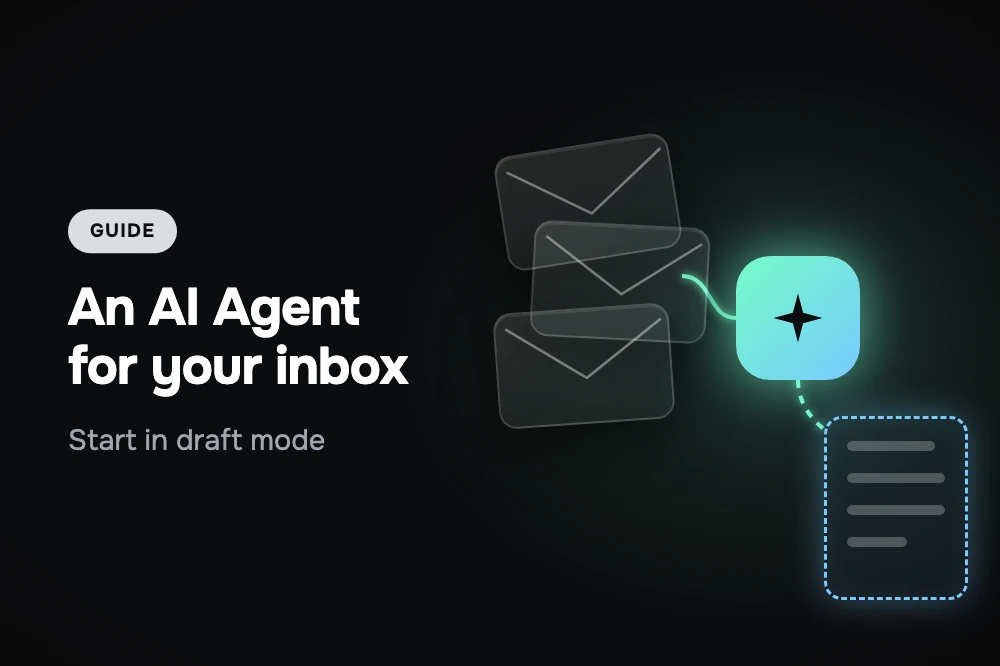 AI Agent answering customer service email in draft mode