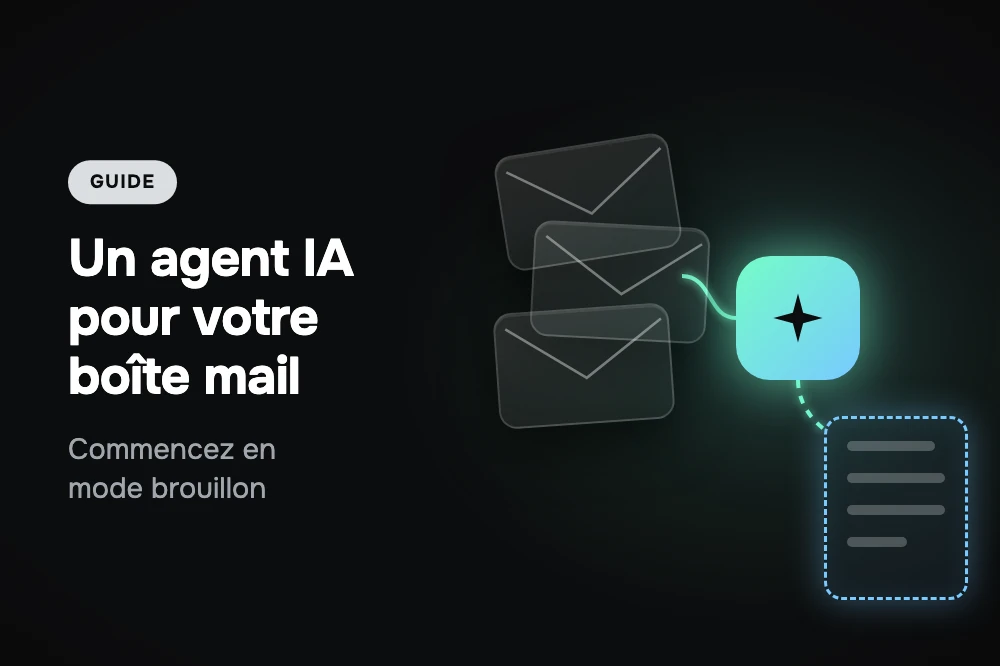 Agent IA répondant aux e-mails du service client en mode brouillon