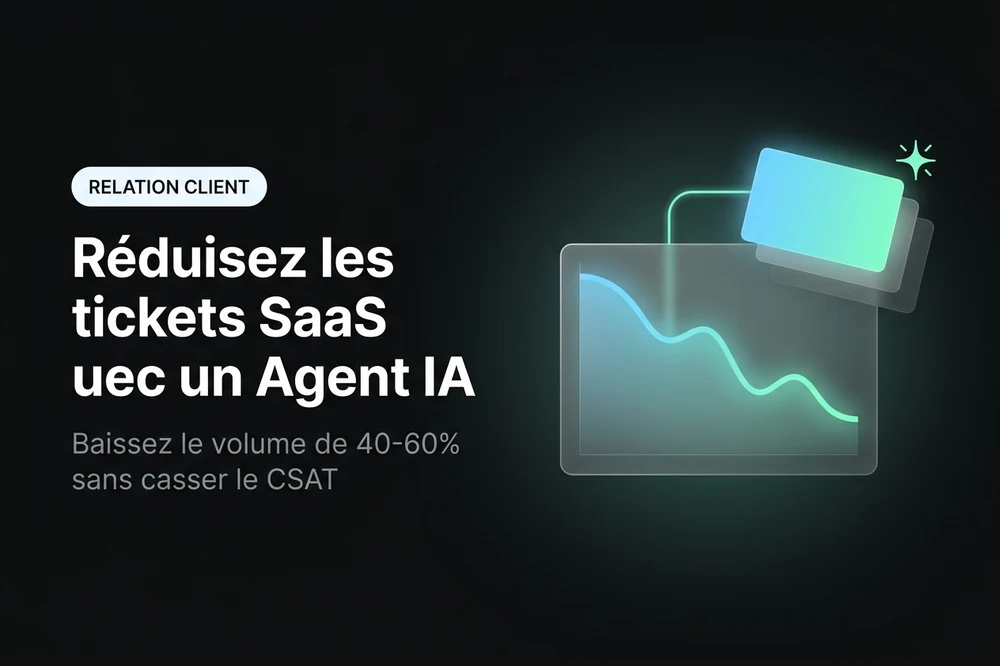 Réduire les tickets de support SaaS avec un Agent IA