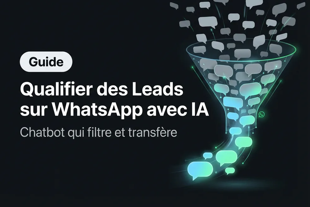Comment qualifier des leads sur WhatsApp avec un Agent d'IA : flux de qualification automatique avec agent GPT