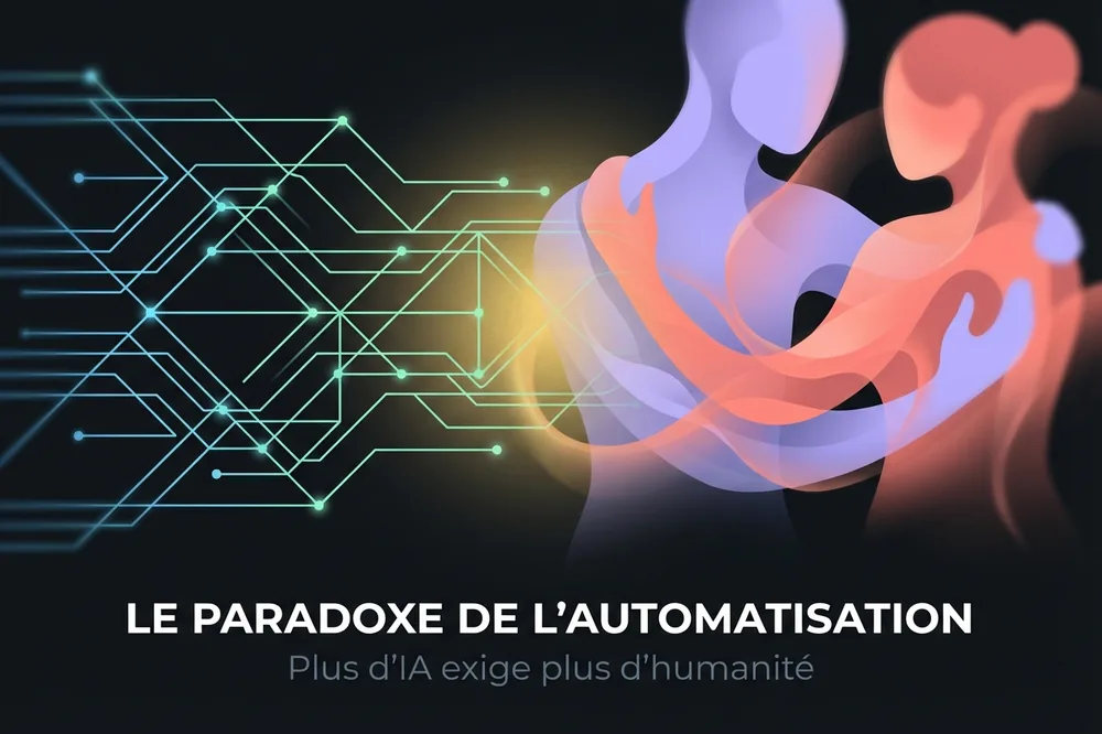 Le paradoxe de l'automatisation : équilibre entre intelligence artificielle et humanité en service client