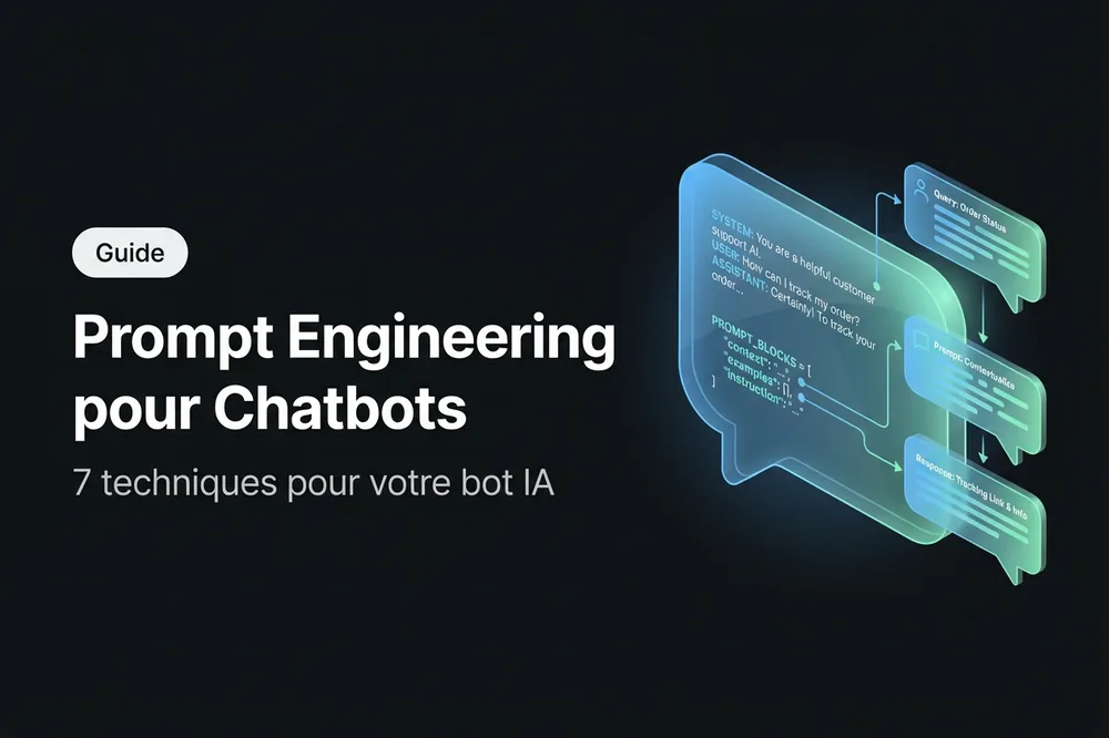Prompt engineering pour chatbots de service client : techniques et exemples pratiques
