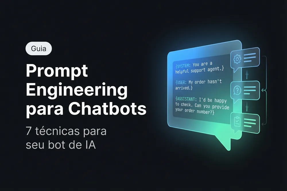 Prompt engineering para chatbots de atendimento ao cliente: técnicas e exemplos práticos