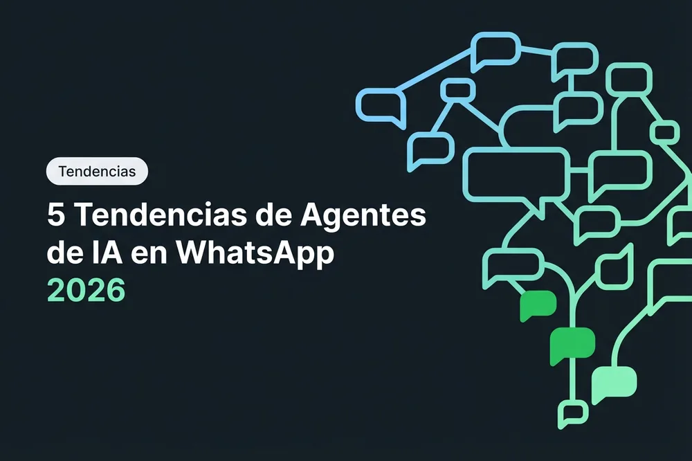 Tendencias de chatbots con GPT en WhatsApp para 2026: IA generativa, copilots y agentes autónomos